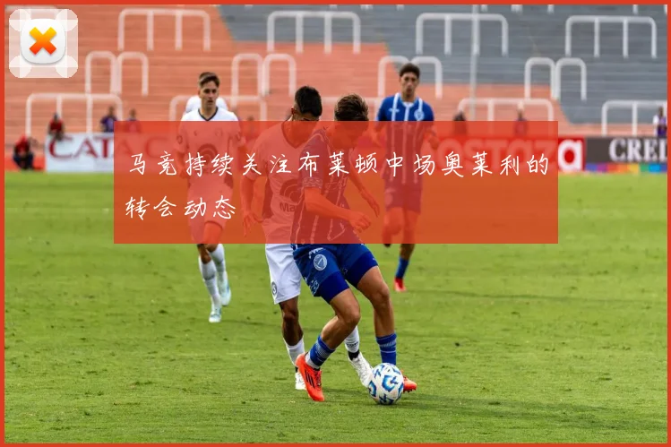 马竞持续关注布莱顿中场奥莱利的转会动态